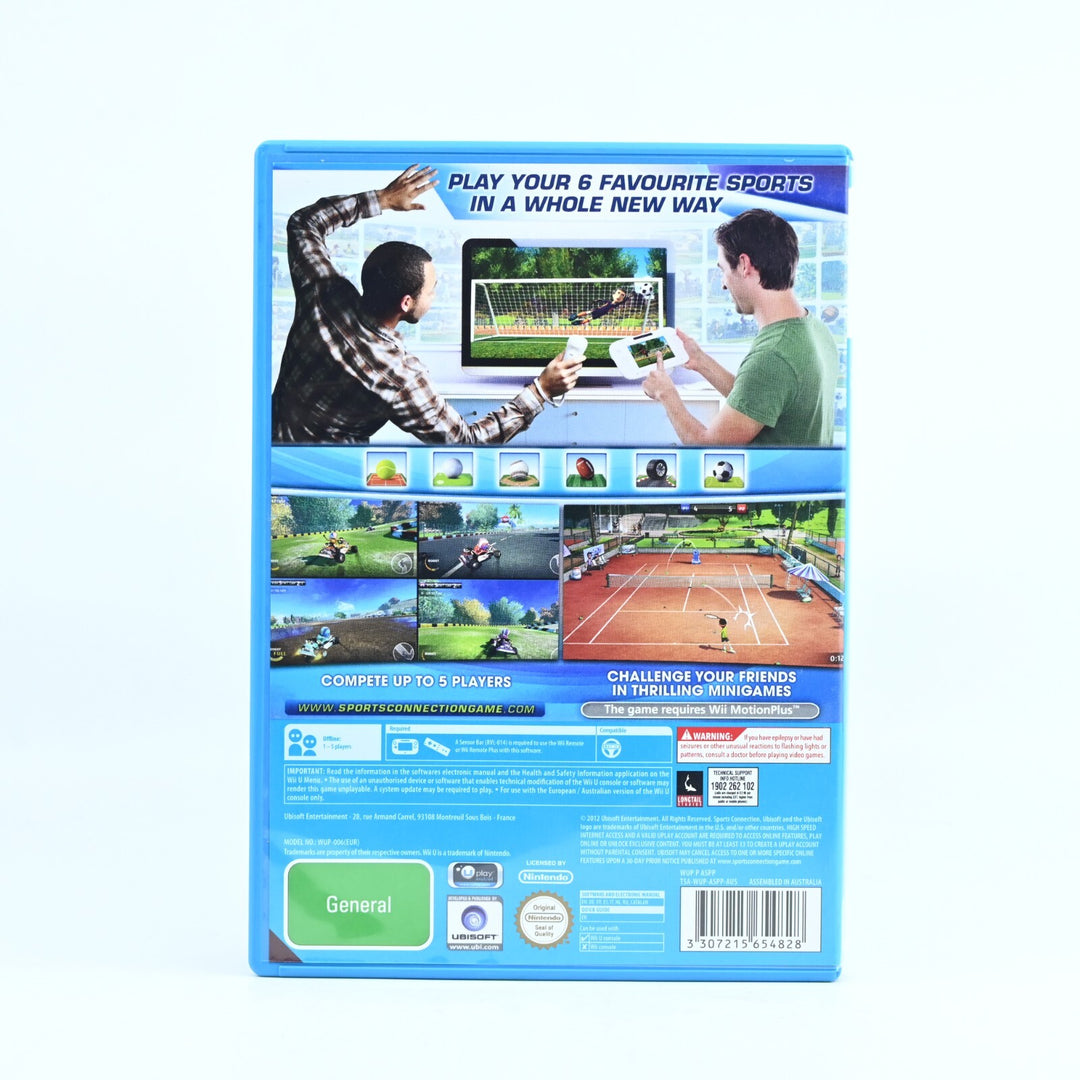 Sports Connection - Nintendo Wii U Game - PAL - FREE POST!