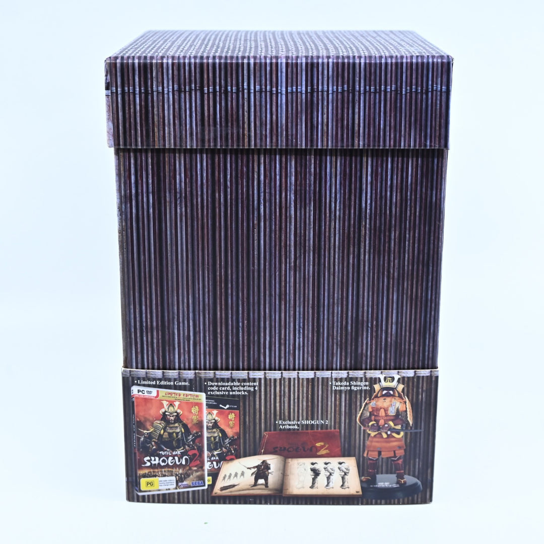 Total War Shogun 2- Collector's Edition - SEALED FIGURE - PC Game