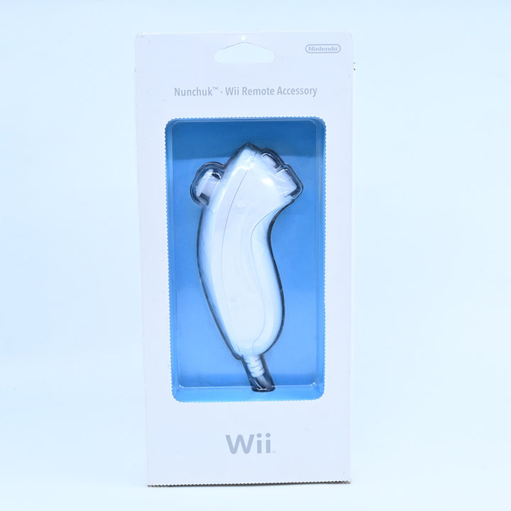 UNUSED! White Nunchuk - Nintendo Wii Accessory - FREE POST!
