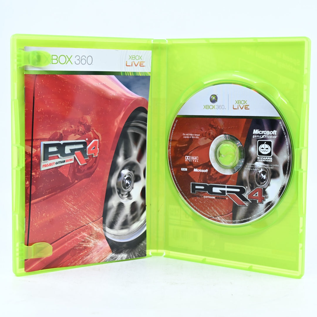 Project Gotham Racing 4 - PGR 4 - Xbox 360 Game + Manual - PAL