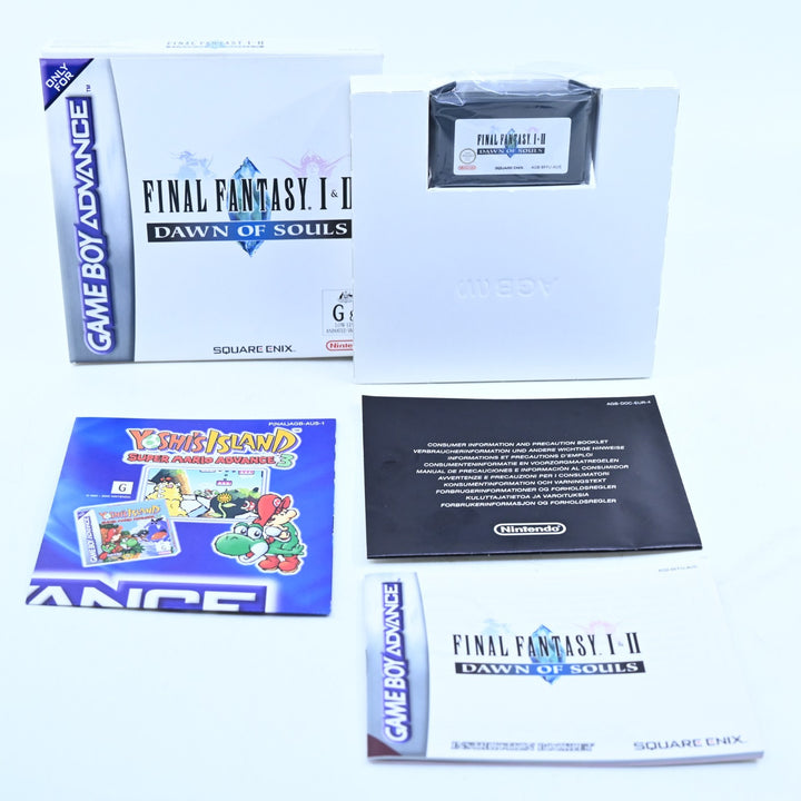 Final Fantasy I & II: Dawn of Souls - Nintendo Gameboy Advance / GBA Boxed Game