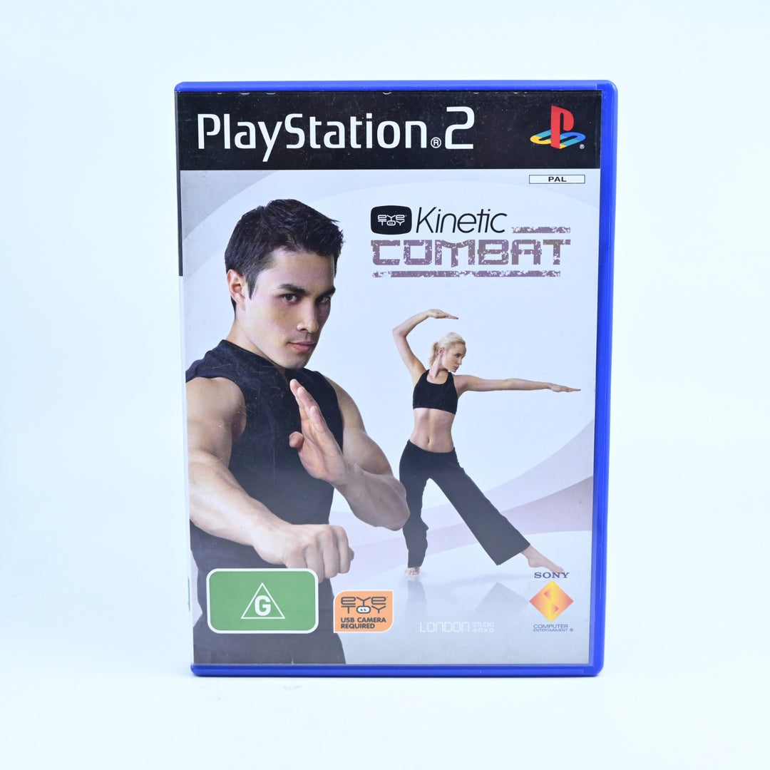 EyeToy: Kinetic Combat - Sony Playstation 2 / PS2 Game + Manual - PAL