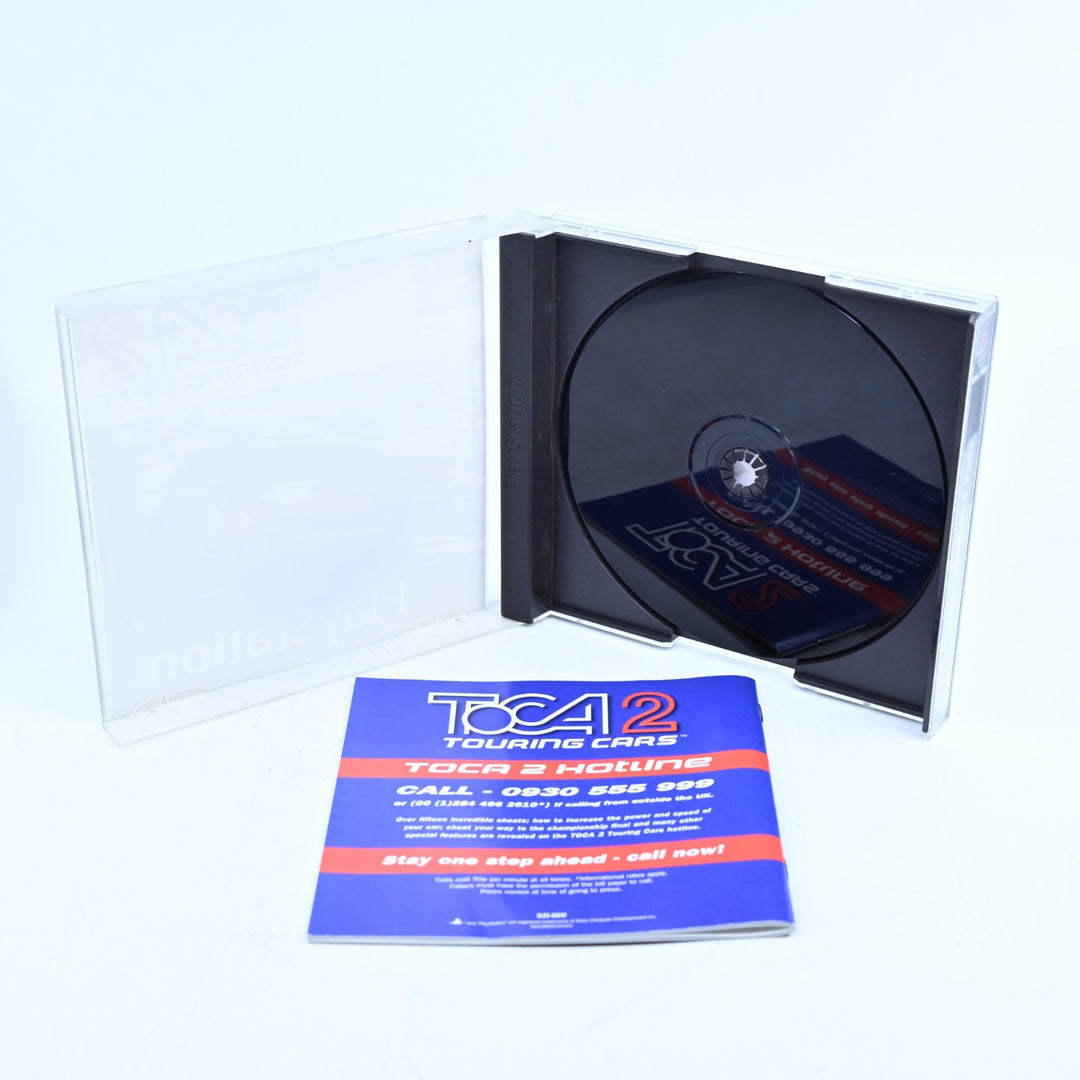 TOCA 2 Touring Cars - Sony Playstation 1 / PS1 Game + Manual - PAL - MINT DISC!