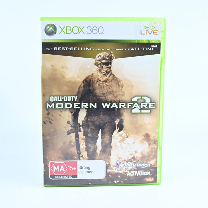 Call of Duty: Modern Warfare 2 - Xbox 360 Game + Manual - PAL - MINT DISC!