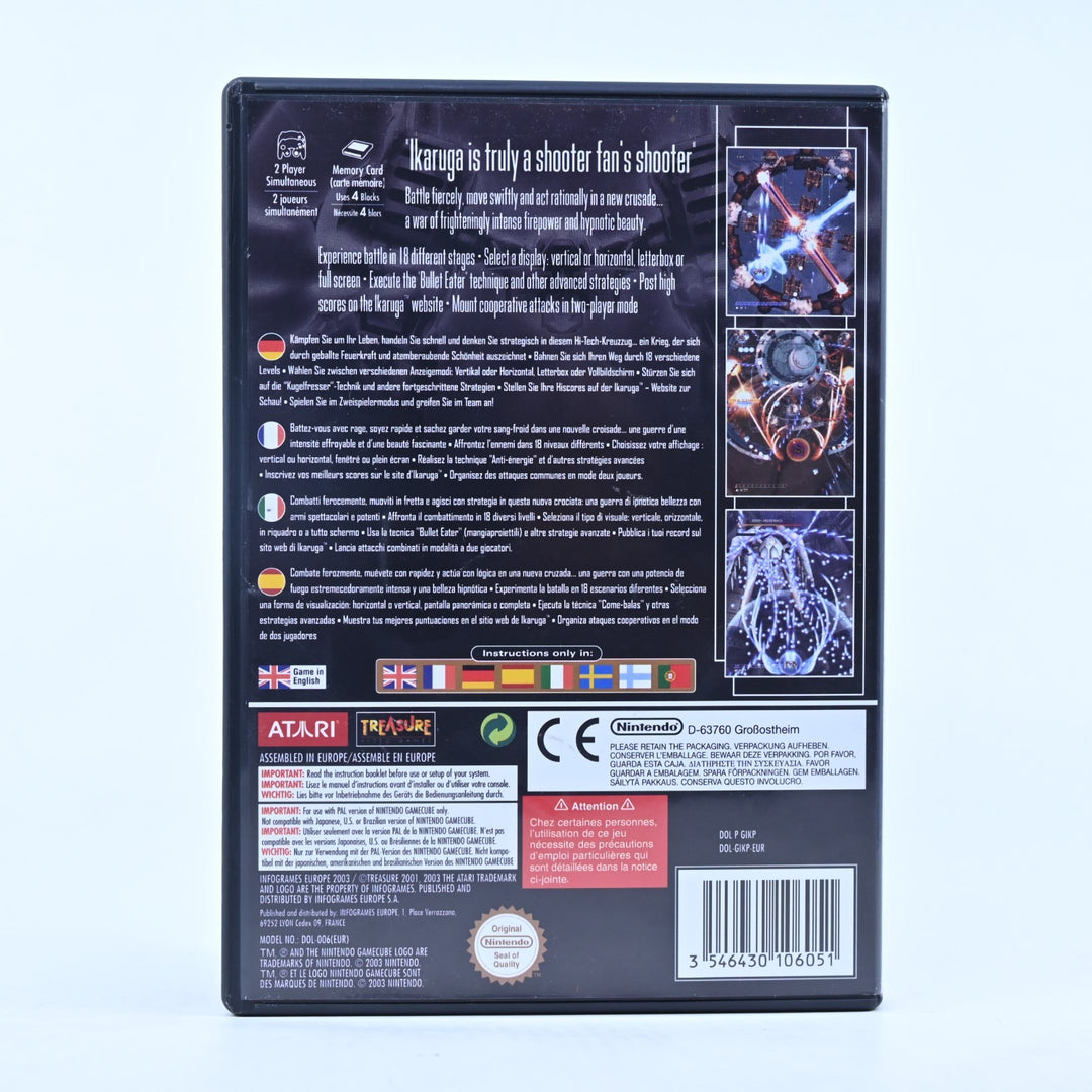Ikaruga - Nintendo Gamecube Game + Manual - PAL - FREE POST!