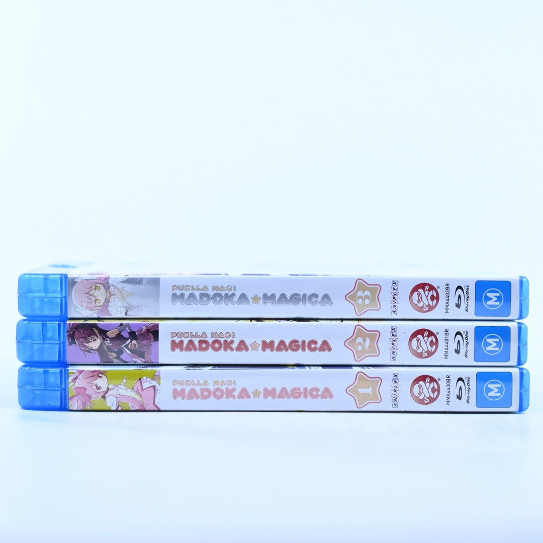 Puella Magi Madoka Magica - Volumes 1-3 - Region B - Madman - Anime Blu-ray