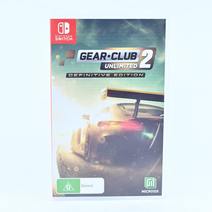 Gear Club Unlimited 2: Definitive Edition - Nintendo Switch Game - FREE POST!