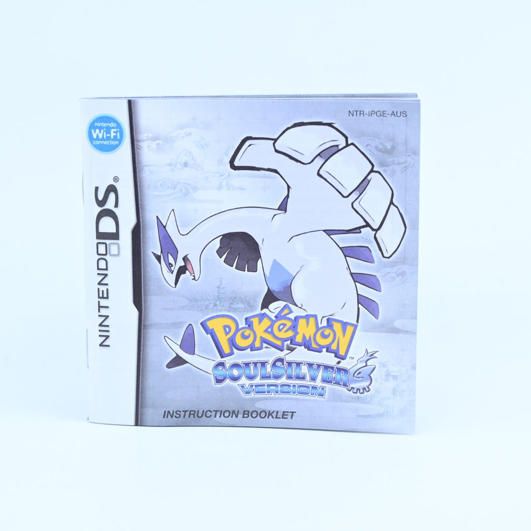 Pokemon SoulSilver Boxed + PokeWalker - Nintendo DS Game + Manual - Soul Silver!