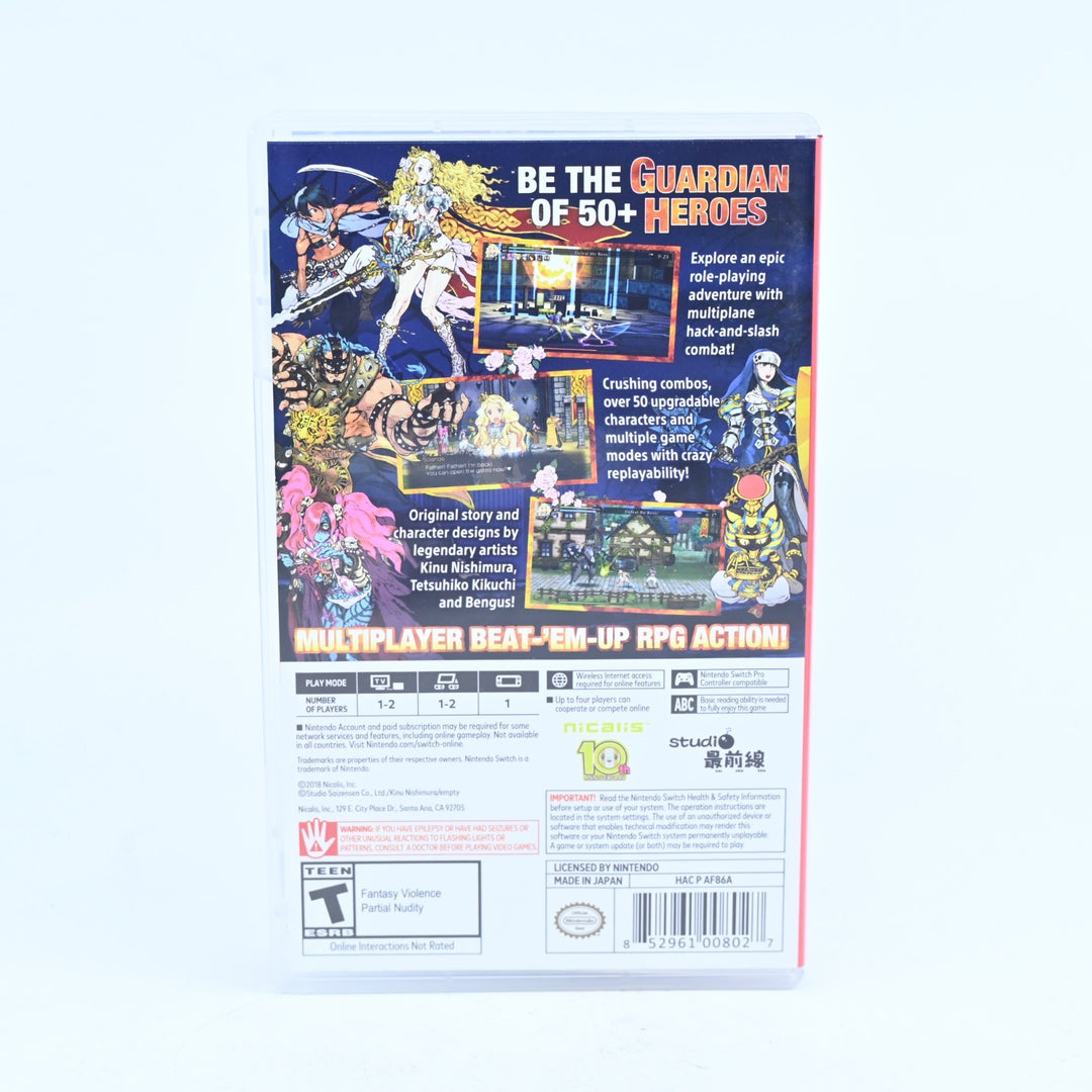 Code Of Princess  - Nintendo Switch Game - FREE POST!