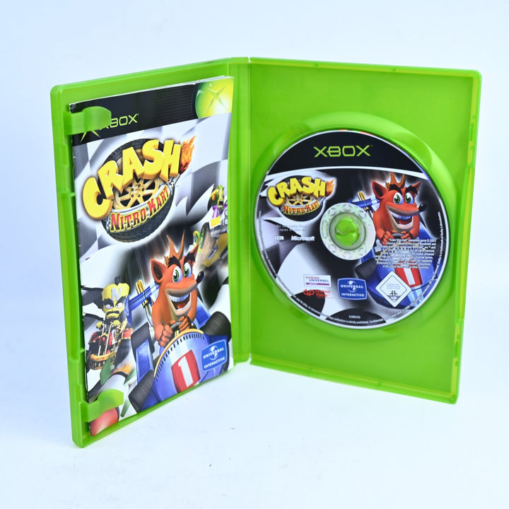 Crash Nitro Kart - Original Xbox Game + Manual - PAL - MINT DISC!