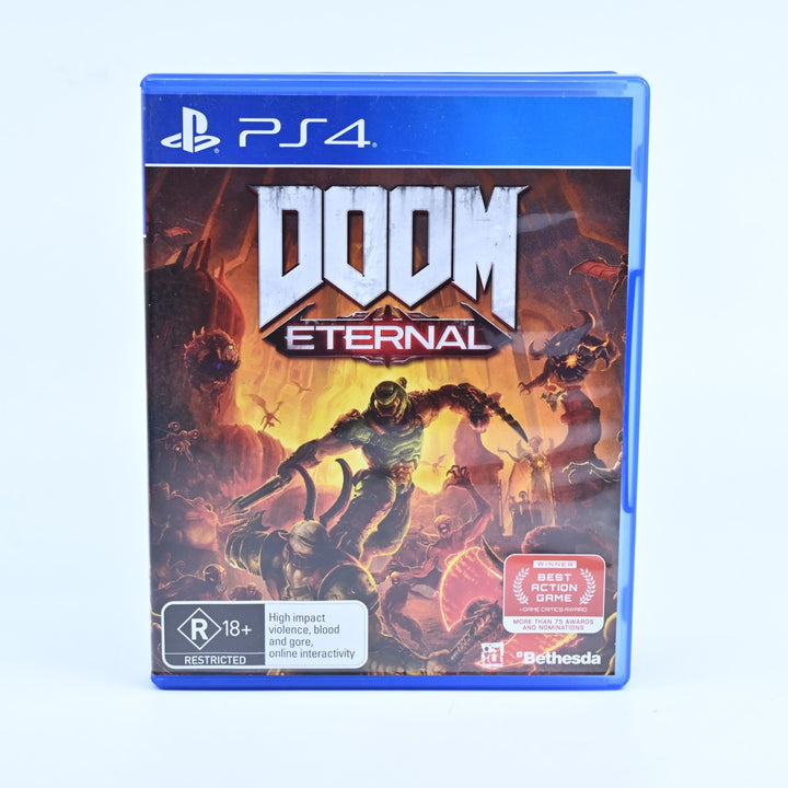 Doom Eternal - Sony Playstation 4 / PS4 Game - MINT DISC!