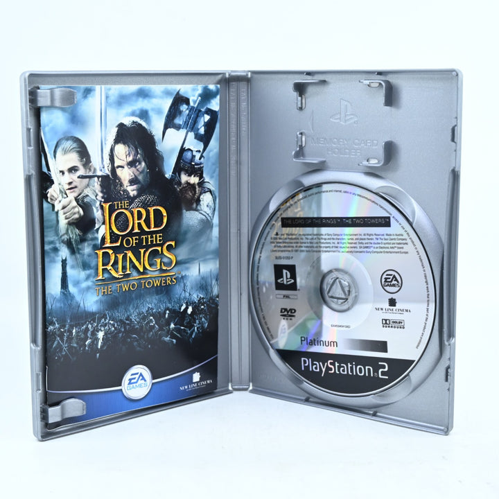 Lord of the Rings: The Two Towers - Sony Playstation 2 / PS2 Game + Manual