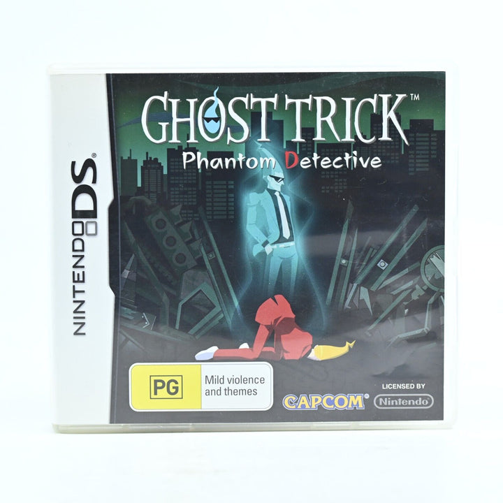 Ghost Trick: Phantom Detective - No Manual - Nintendo DS Game - PAL - FREE POST