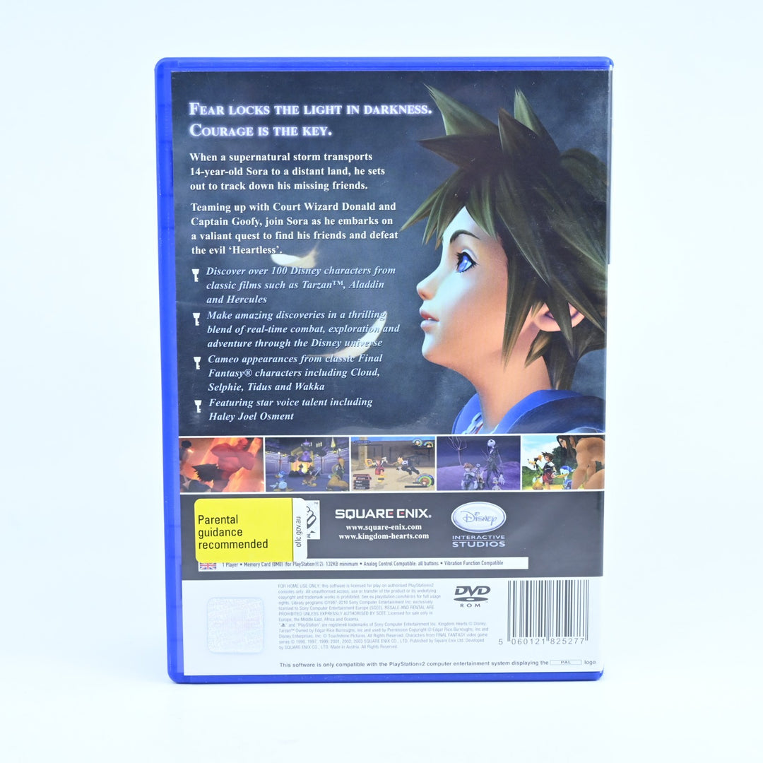 Kingdom Hearts - Sony Playstation 2 / PS2 Game + Manual - PAL - MINT DISC!