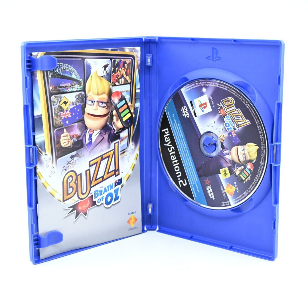 Buzz: Brain of Oz - Sony Playstation 2 / PS2 Game + Manual - PAL - MINT DISC!