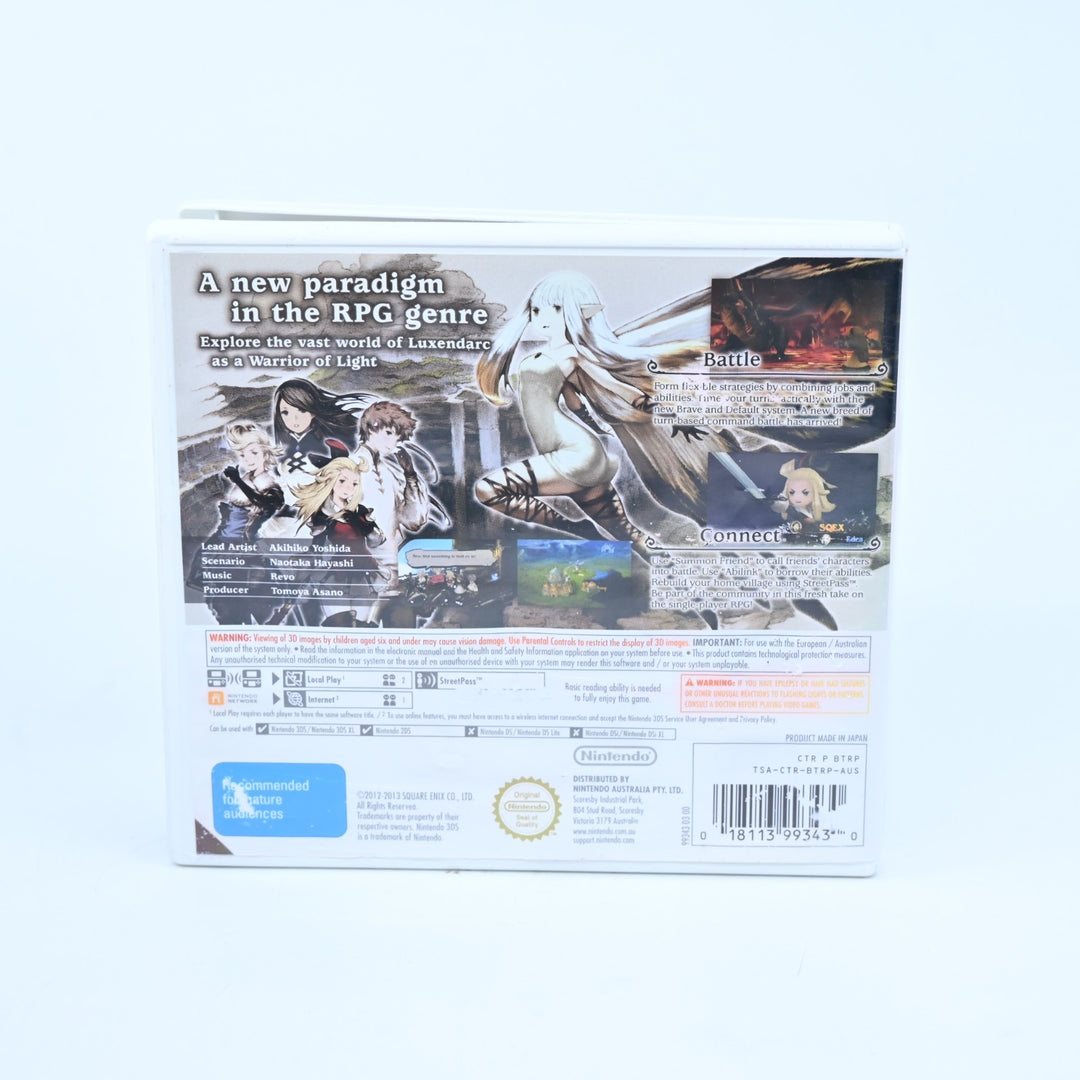 Bravely Default - Nintendo 3DS Game -  PAL - FREE POST!