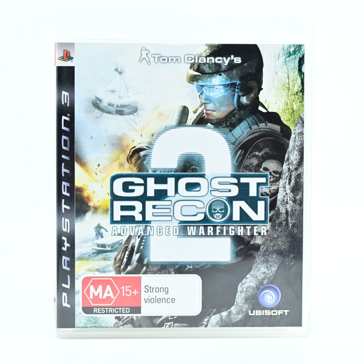 Ghost Recon: Advanced Warfighter 2 - PS3 Game + Manual - MINT DISC!