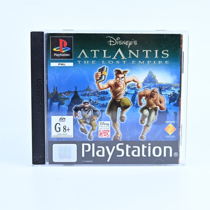 Disney's Atlantis: The Lost Empire - PS1 Game + Manual - PAL