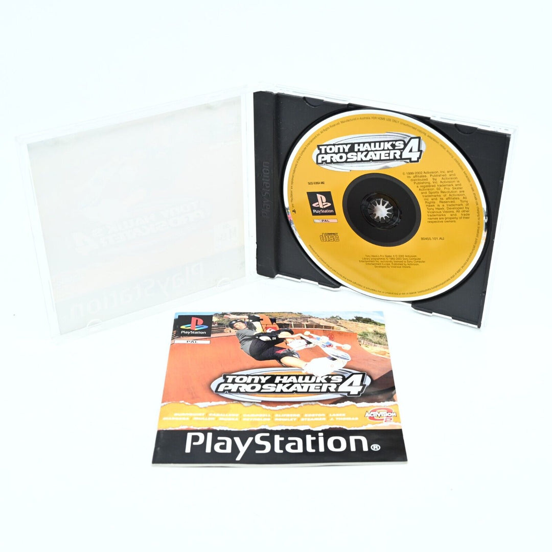 Tony Hawk's Pro Skater 4 - Sony Playstation 1 / PS1 Game - PAL - FREE POST!