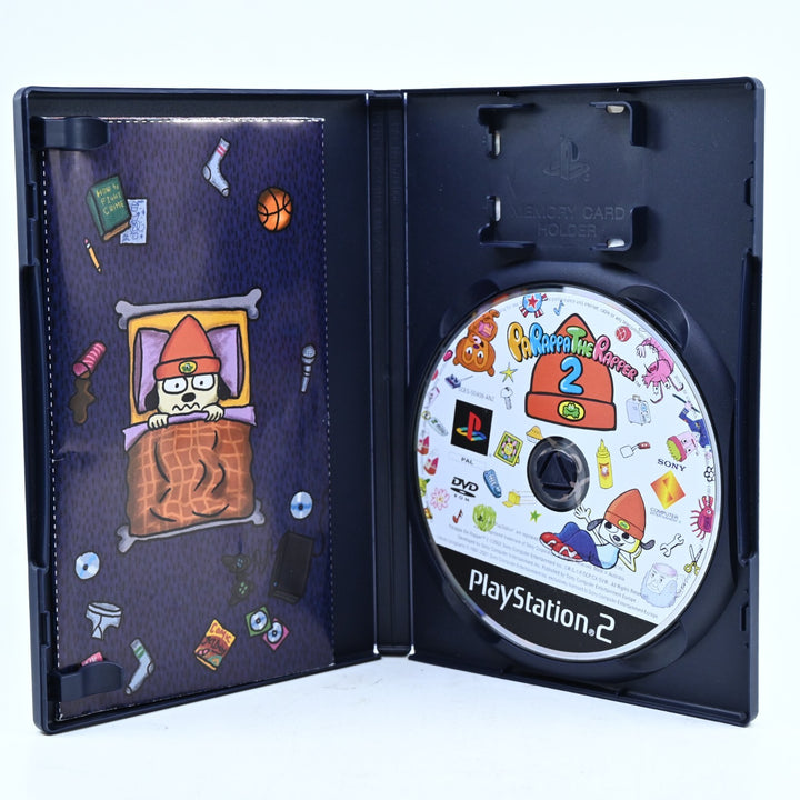 PaRappa The Rapper 2 - Sony Playstation 2 / PS2 Game + Manual - PAL - MINT DISC!