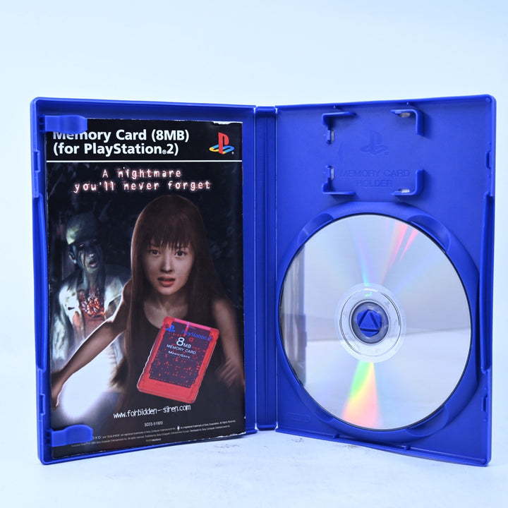 Forbidden Siren - Sony Playstation 2 / PS2 Game + Manual - PAL