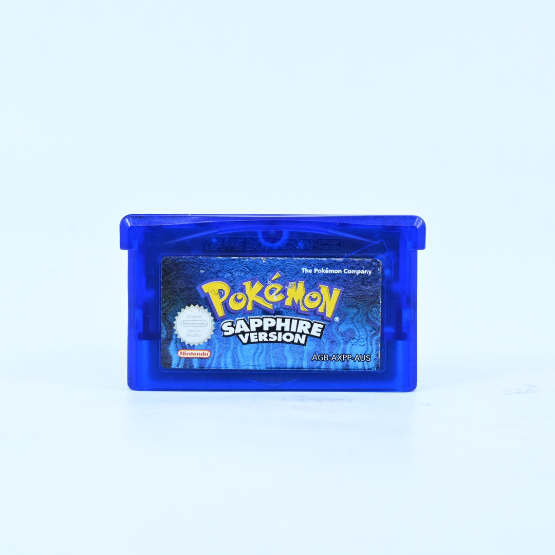 Pokemon Sapphire Version - GBA Game - PAL - NEW SAVE BATTERY!