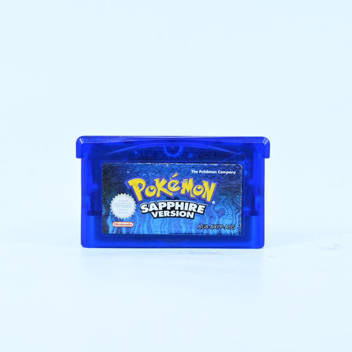 Pokemon Sapphire Version - GBA Game - PAL - NEW SAVE BATTERY!