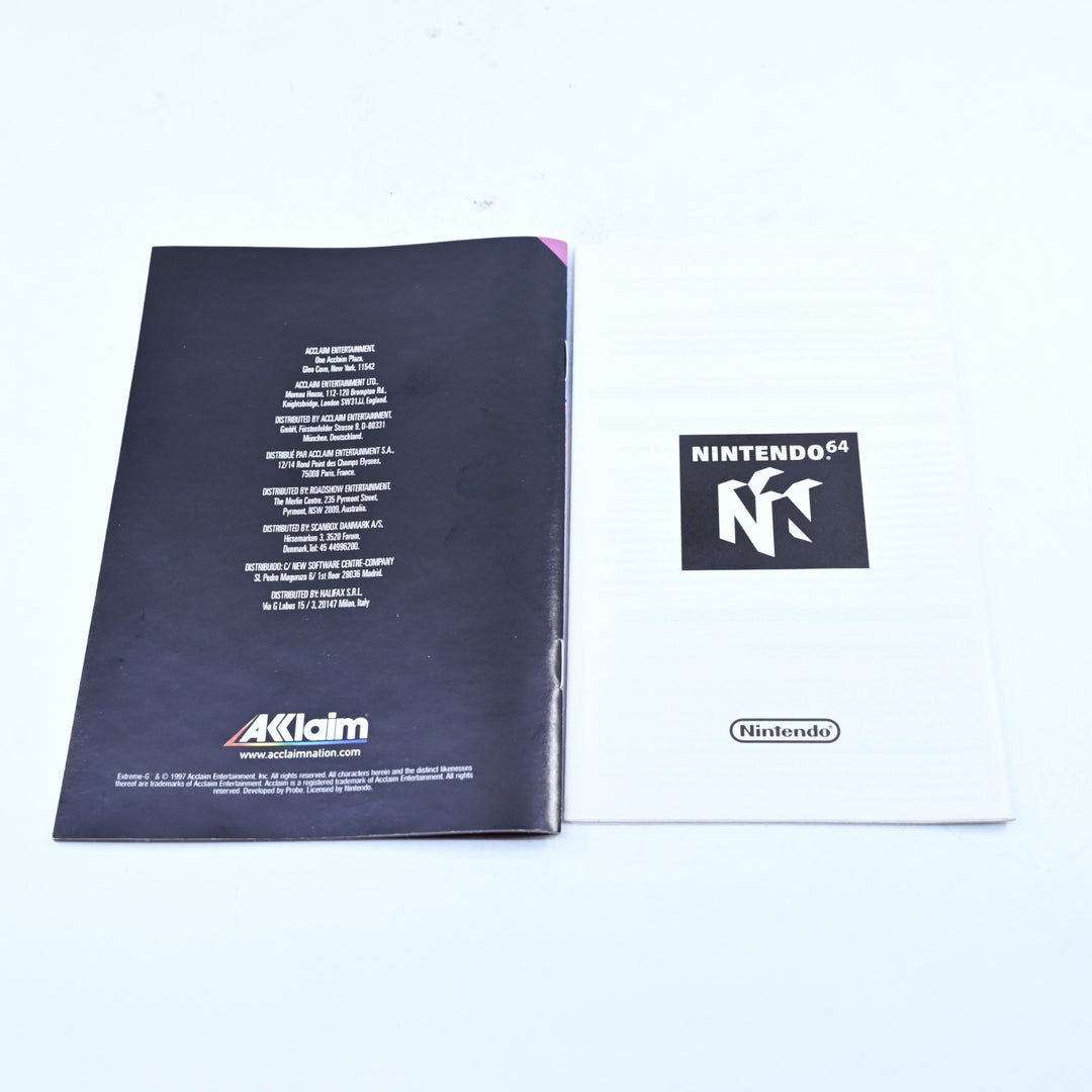 Extreme-G - N64 / Nintendo 64 Boxed Game - PAL - FREE POST!