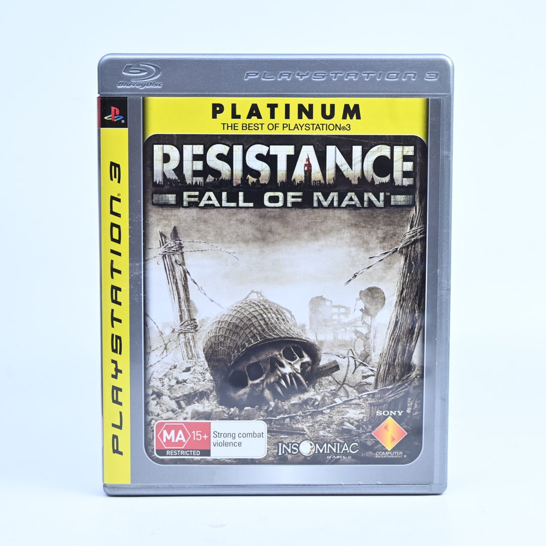 Resistance: Fall of Man - Sony Playstation 3 / PS3 Game + Manual - FREE POST!