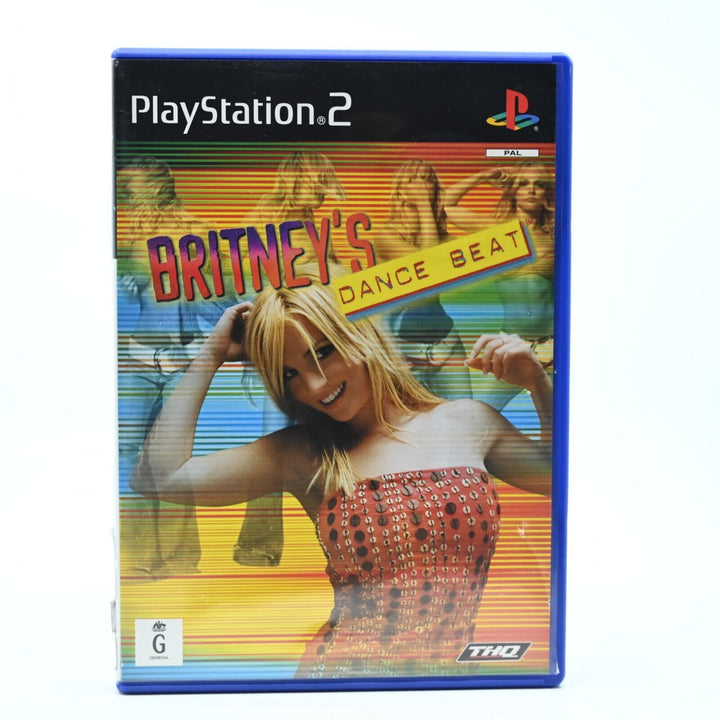 Britney's Dance Beat - No Manual - Sony Playstation 2 / PS2 Game - MINT DISC!