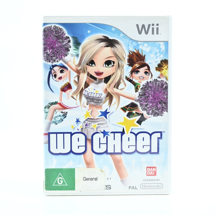 We Cheer - Nintendo Wii Game + Manual - PAL - MINT DISC!