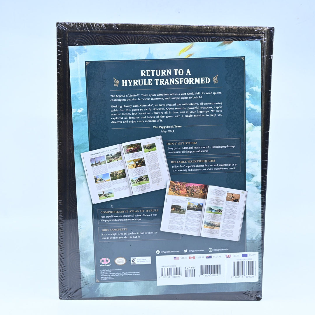 The Legend of Zelda: Tears of the Kingdom - The Complete Official Guide - Book