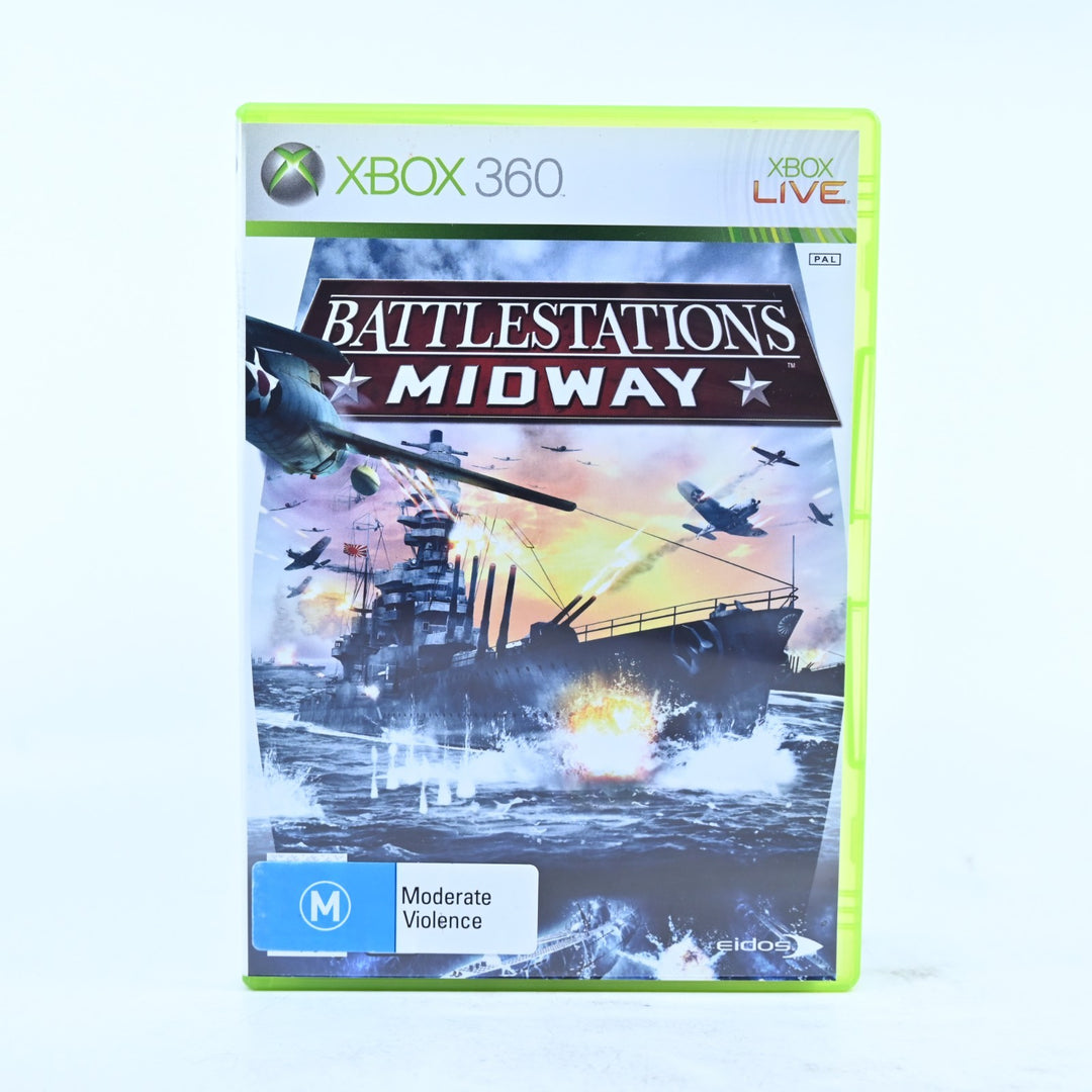 Battlestations: Midway - Xbox 360 Game + Manual - PAL - MINT DISC!