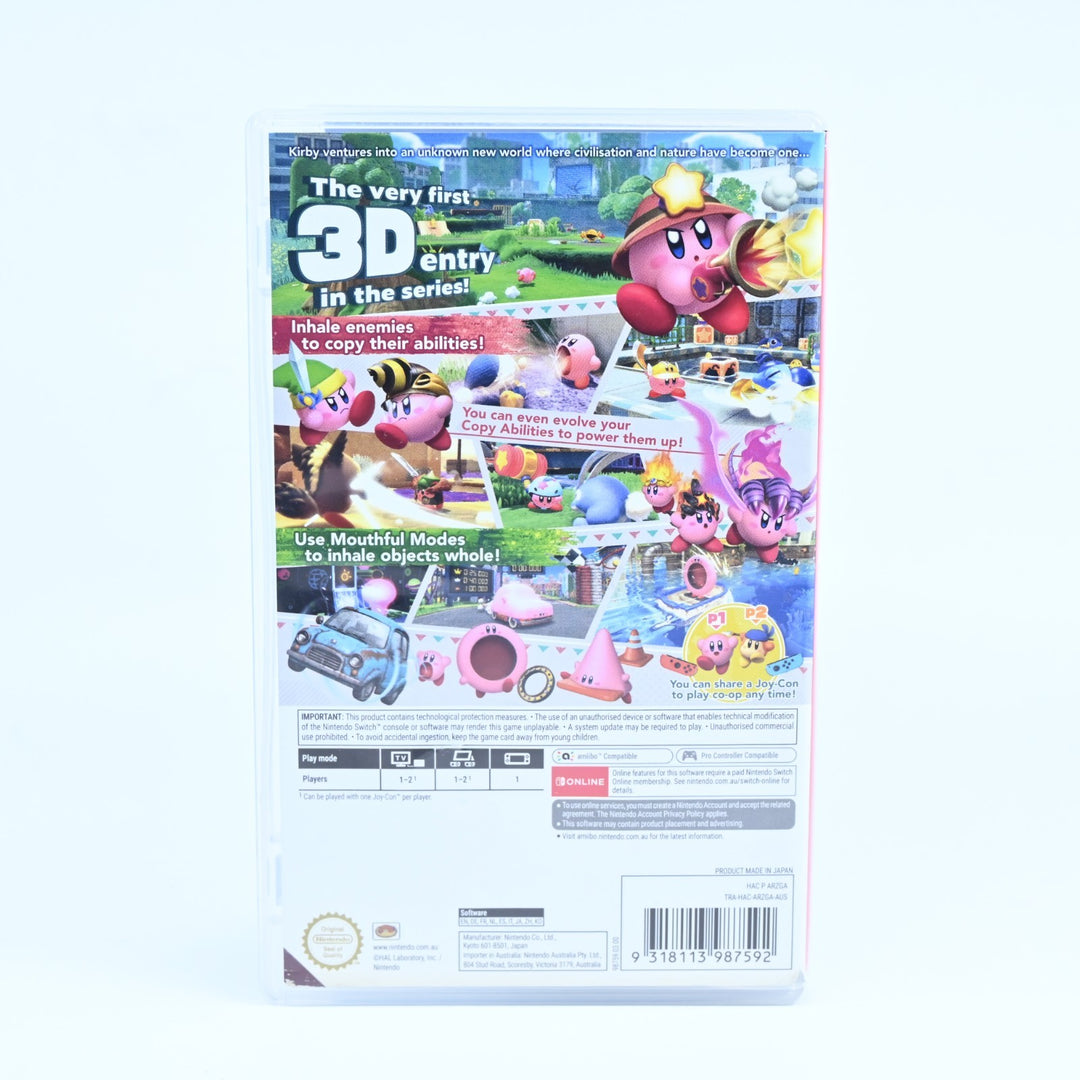 Kirby and the Forgotten Land - Nintendo Switch Game - FREE POST!