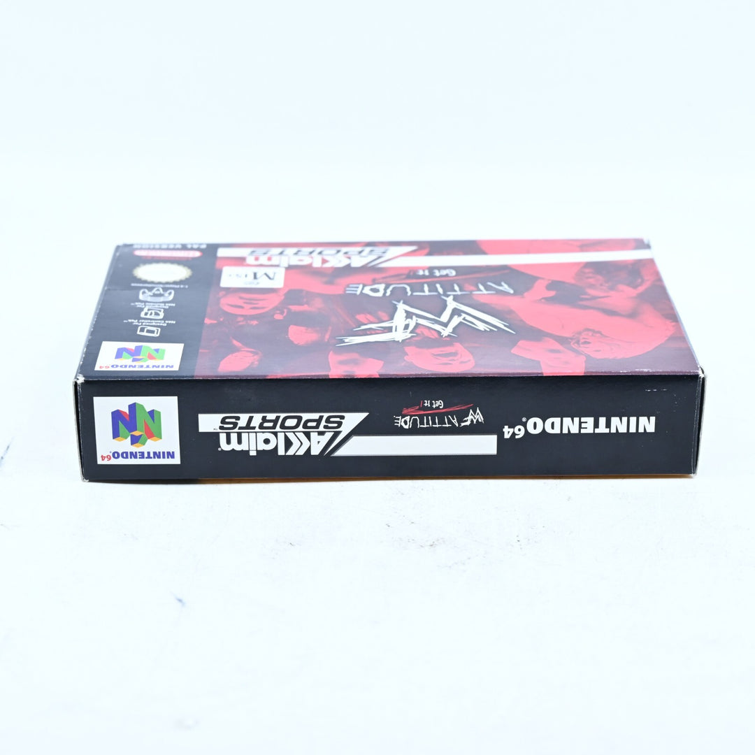 WWF Attitude - N64 / Nintendo 64 Boxed Game - PAL - FREE POST!