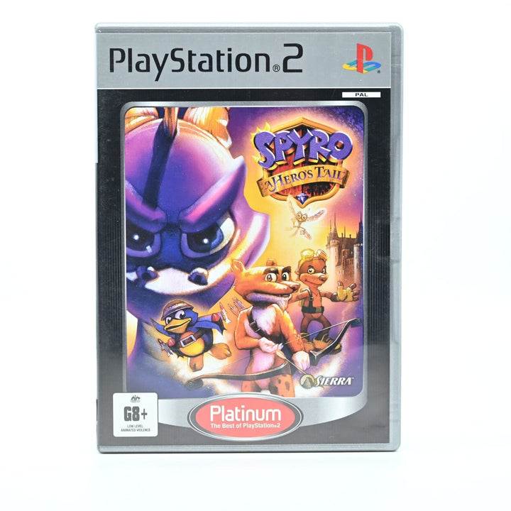 Spyro: A Hero's Tail - Sony Playstation 2 / PS2 Game - PAL - MINT DISC!