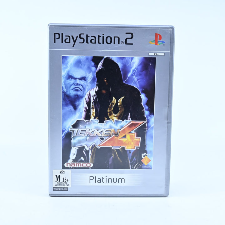 Tekken 4 - Sony Playstation 2 / PS2 Game - No Manual - PAL - MINT DISC!