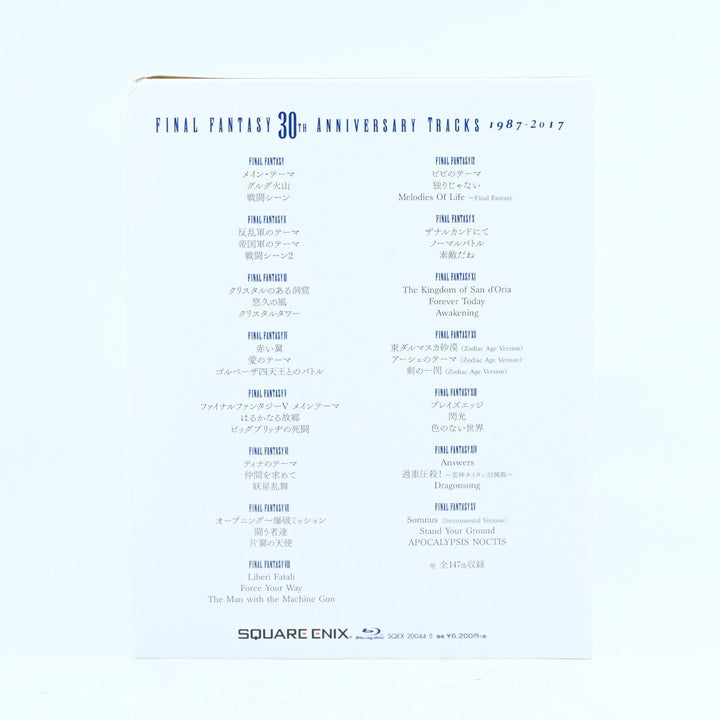 Final Fantasy 30th Anniversary Tracks 1987-2017 Blu-ray Disc Music