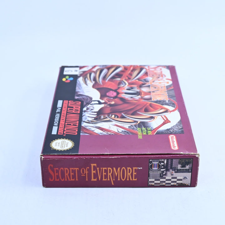 Secret of Evermore - Super Nintendo / SNES Boxed Game - PAL - FREE POST!