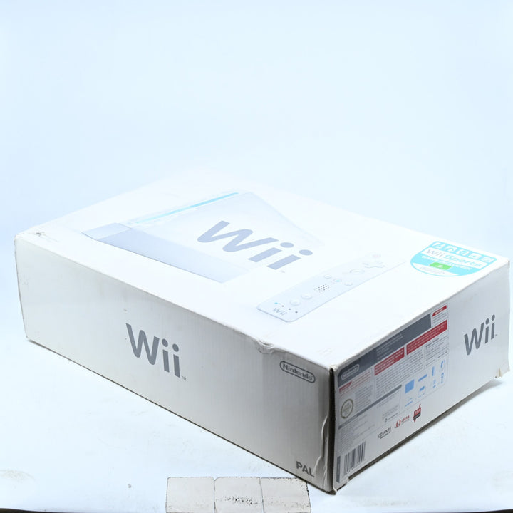 White - Nintendo Wii Boxed Console - PAL - FREE POST!