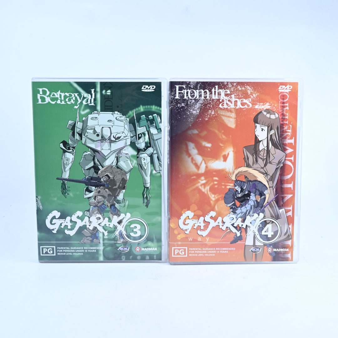 Gasaraki - Complete 8 Disc Set - Madman - Region 4 - Anime DVD