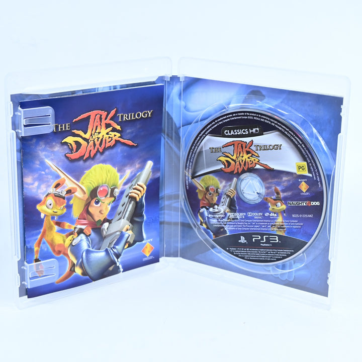 The Jak and Daxter Trilogy  - Sony Playstation 3 / PS3 Game + Manual