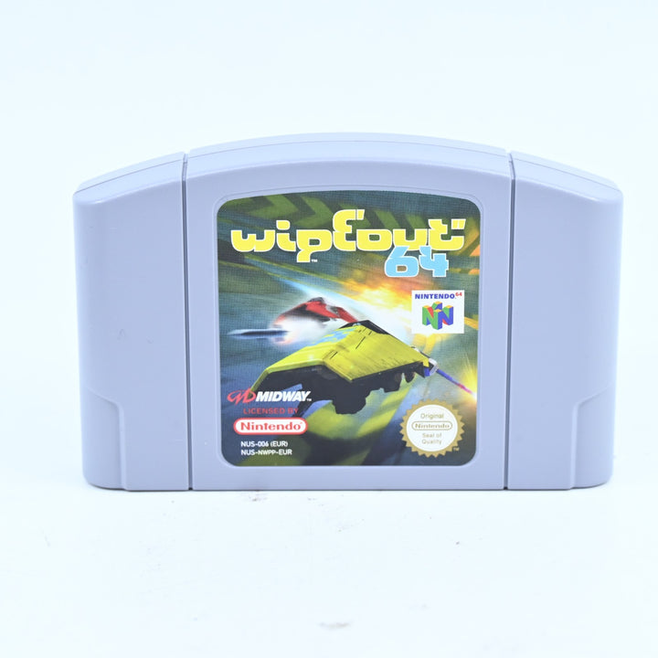 Wipeout 64 - N64 / Nintendo 64 Boxed Game - No Manual - PAL - FREE POST!