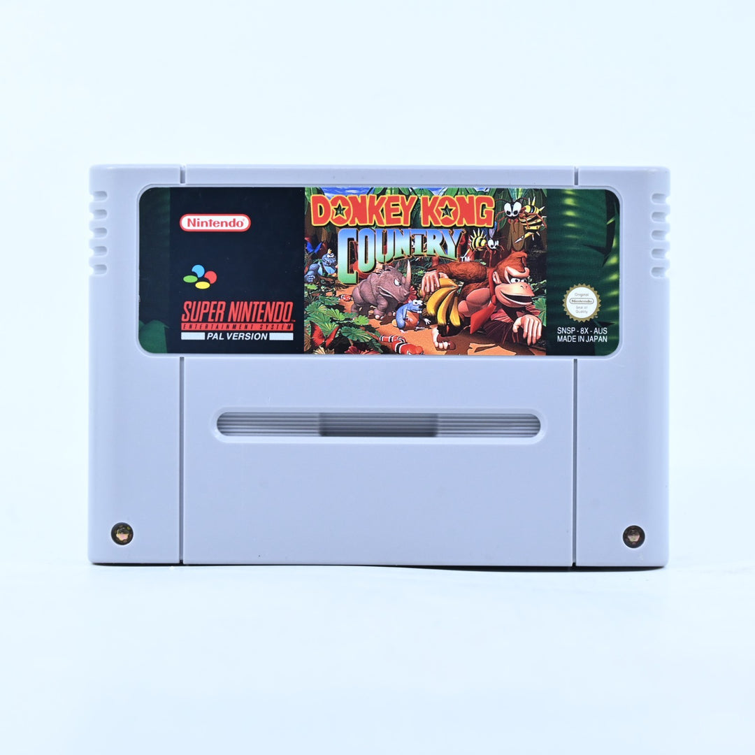 Donkey Kong Country - Super Nintendo / SNES Game - PAL - FREE POST!