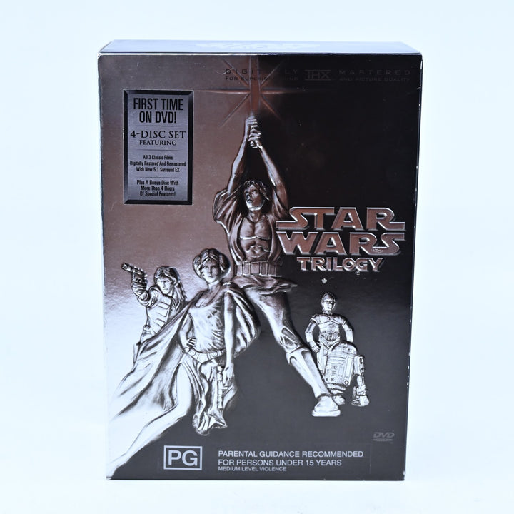 Star Wars Trilogy - 4 Disc Set - Region 4 - DVD
