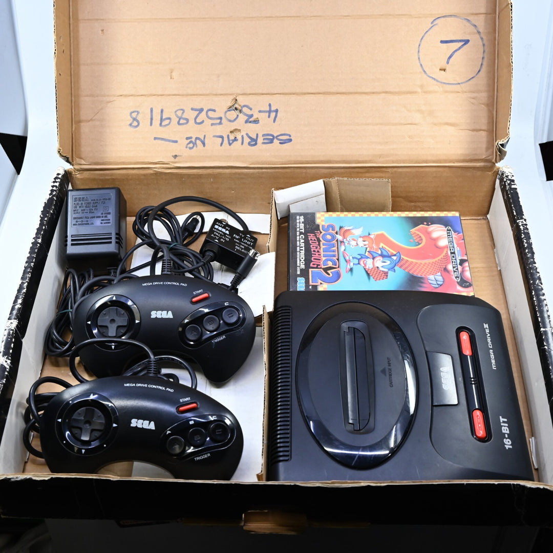 Mega Drive II Sonic the Hedgehog Bundle - Sega Mega Drive Boxed Console - PAL