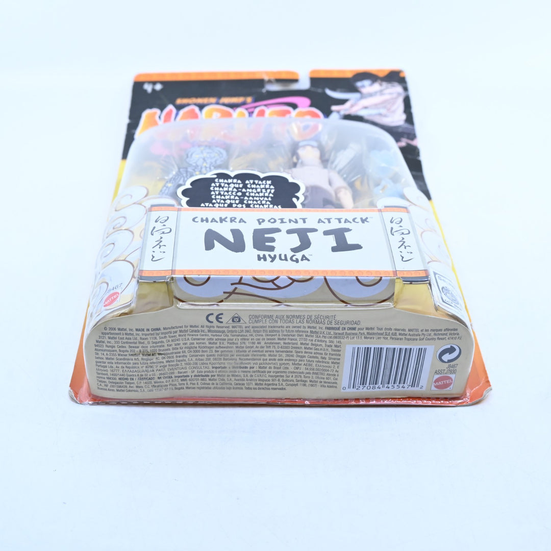 SEALED! Chakra Point Attack Neji Hyuga - Naruto - Mattel 2002 - Anime Figure