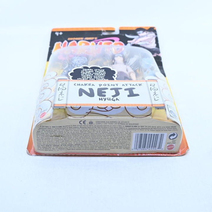 SEALED! Chakra Point Attack Neji Hyuga - Naruto - Mattel 2002 - Anime Figure