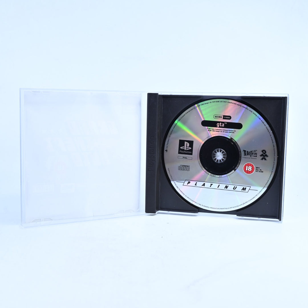 Grand Theft Auto - Sony Playstation 1 / PS1 Game - No Manual or Map - PAL