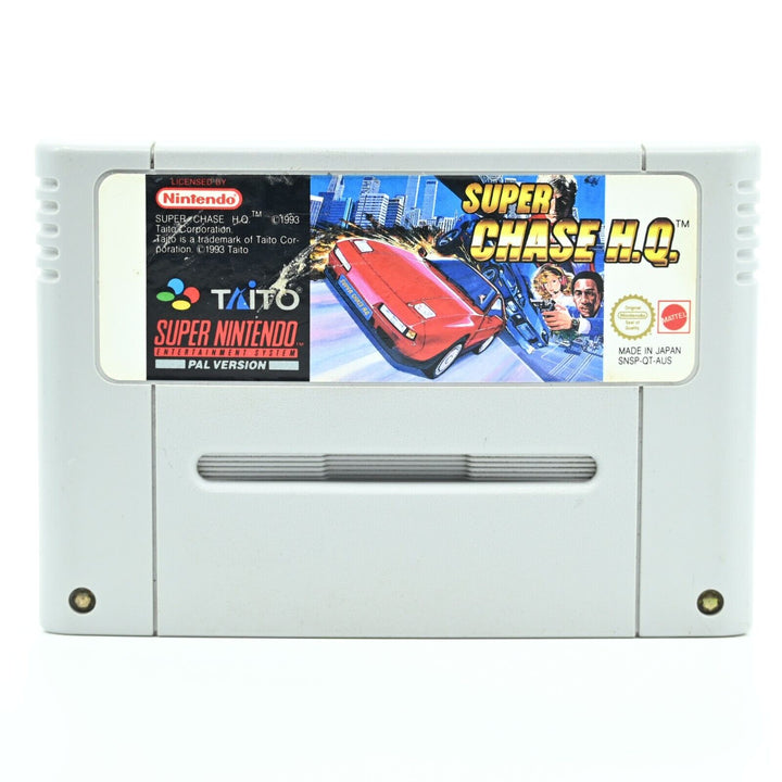 Super Chase HQ - Super Nintendo / SNES Game - PAL - FREE POST!